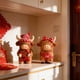 thumbnail image 5 of Figura de resina de pareja de vacas para San Valentín | Luz LED romántica en forma de corazón | Adorno de poliresina de 15 cm para el hogar | Regalo de aniversario y compromiso | Decoración de, 5 of 9