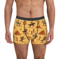 thumbnail image 1 of Fotbe Brave Cowboys Calzoncillos Tipo Boxer con Bolsa de Soporte Total para Hombre, X-Temp Fresco, Transpirable y de Secado Rápido-XX-Large, 1 of 5