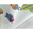 thumbnail image 4 of Ambesonne Ethnic Quilted Bedspread Set 3 Pcs, Cartoon Fish, Queen Size, Multicolor, 4 of 5
