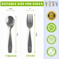 thumbnail image 3 of Juego de Cubiertos de acero inoxidable CHILLOUT LIFE 6 Pc para niños, 3 of 6