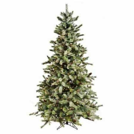 Twelve25 TWE96575 Tree Full PVC Hudson Pine 900 Clear Lights 2002 Tips 65in Diameter 9ft