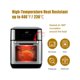 thumbnail image 4 of Air Fryer Silicone Pot, Silicone Air Fryer Liners, Air Fryer Accessories, Replacement Disposable Parchment Paper Liners For Cooking, 1pc Black, 4 of 5