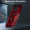thumbnail image 4 of ShellTech for iPhone 15 case Compatibe with Mag Safe compatibility and a 360-degree rotatable ring stand feature,Purple, 4 of 7