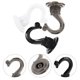 thumbnail image 2 of 3 Pcs Wall Mounted Hooks Ceiling Mount Hook Metal Ceiling Hooks Kitchen Hanging Hooks Hanging Orchid Hook, 2 of 3