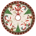 thumbnail image 2 of Falda para Árbol de Navidad | Decoración Navideña Duradera con Lentejuelas Brillantes | Tamaños de 30, 36 y 48 Pulgadas | Tapete para Regalos Festivos | Decoración Navideña Versátil para El Hogar, La, 2 of 6