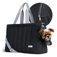 thumbnail image 1 of Bolsa Transportadora Para Mascota, Perro Pequeño, Mochila De Viaje Esquimal (Negro, 42x18x29 cm), 1 of 6