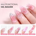thumbnail image 3 of Gel sólido Nail Gel Builder Makartt, 15 ml, 2 botellas, transparente, 3 of 9