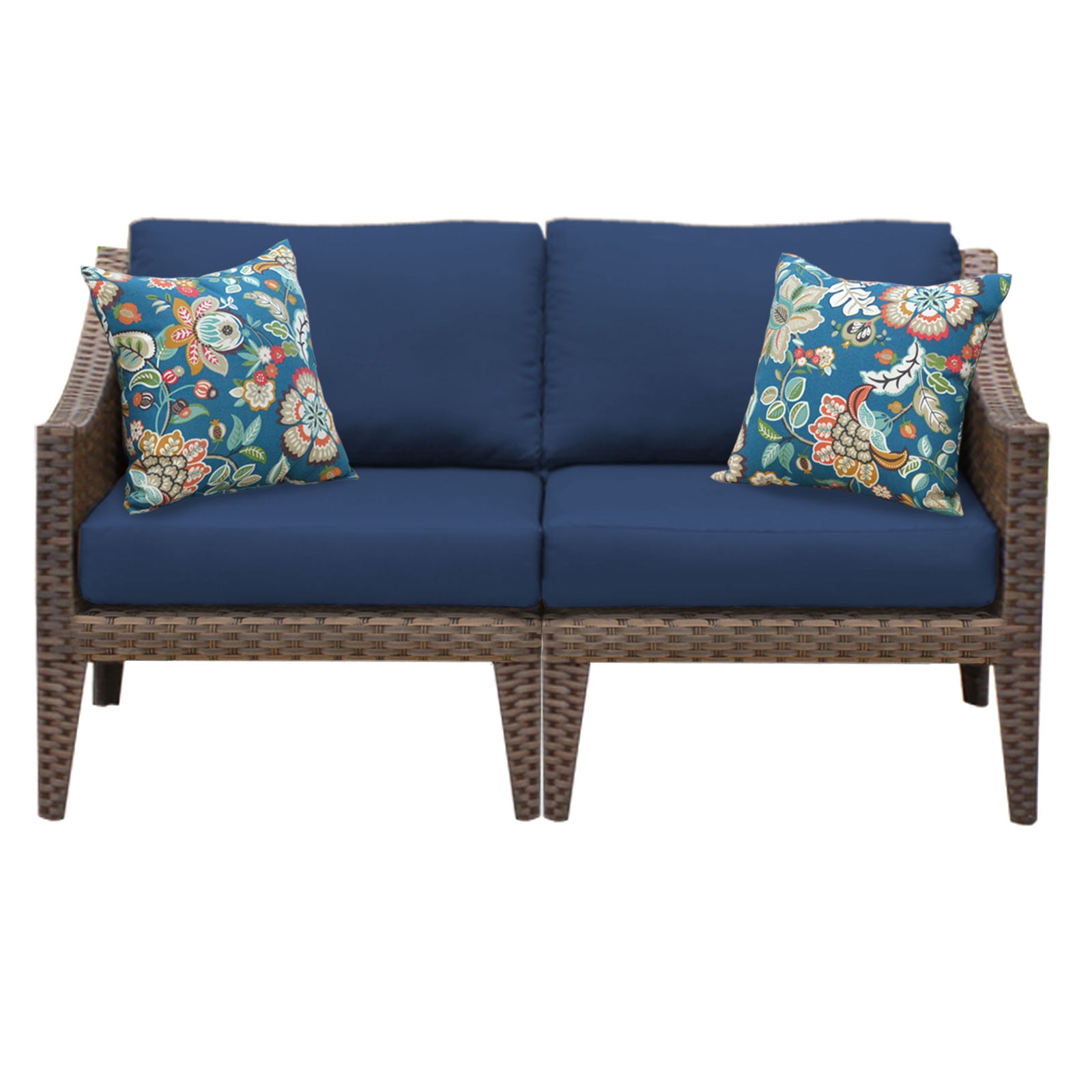 Soho 2 Piece Outdoor Wicker Patio Furniture Set 02a