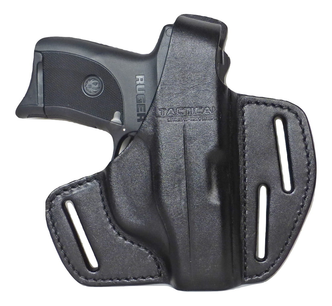 Fits Glock 19 23 32 CZ P10 3 Slot Thumb Break Leather Holster Tactical Scorpion 