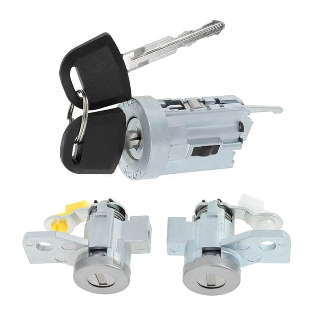 Cilindro de cerradura de puerta del interruptor de encendido Unique Bargains No.19121155/LC65360 para Chevrolet Colorado 2004-2012, para GMC Canyon 2004-2012, para Hummer H3 2006-2010 con llaves