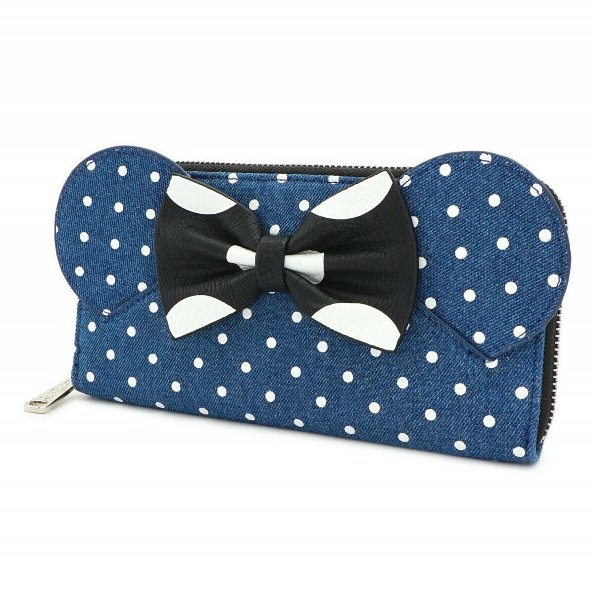 Disney Parks Loungefly Minnie Mouse Wallet All About The Bow Polka Dot MSRP  $50