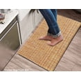 thumbnail image 3 of Luxurious Woven Cotton Thick Anti Fatigue Cushioned Kitchen Mat and Runner Set – 18" x 30" | 18" x 48", 3 of 5