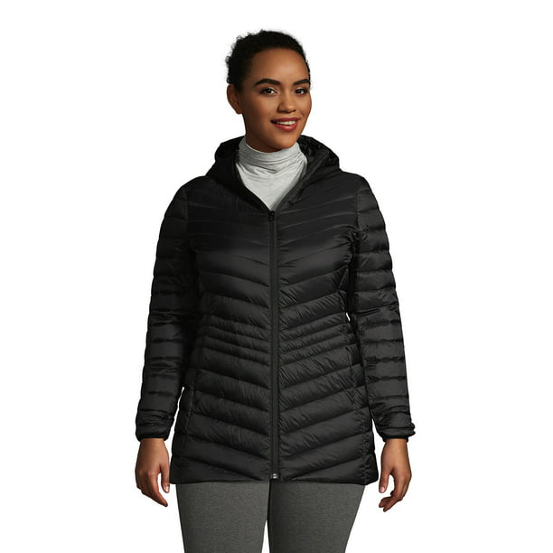 Lands' End Women's Plus Size Ultralight Packable Down Jacket - Walmart.com
