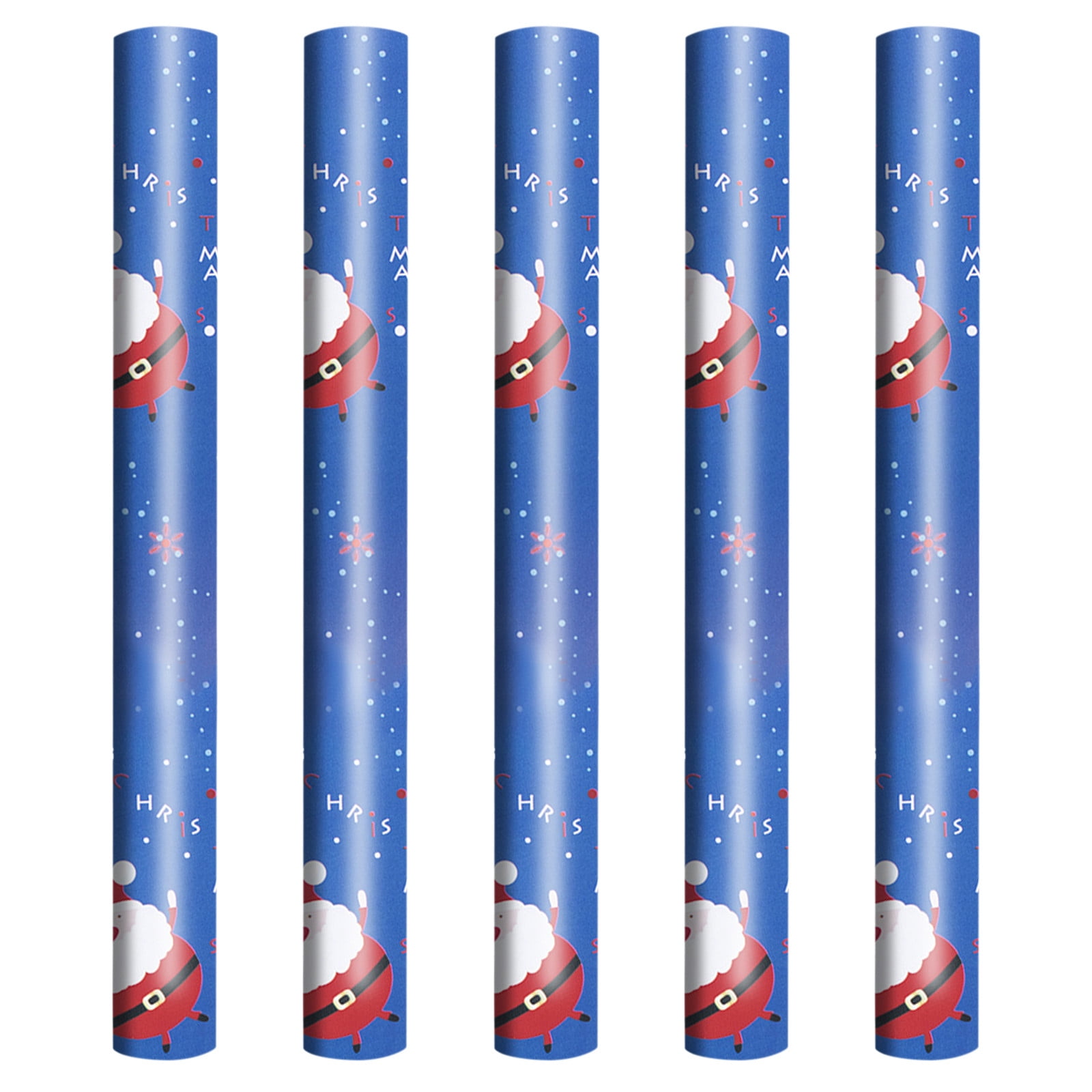 Santa & Friends Jumbo Christmas Rolled Gift Wrap - 1 Giant Roll, 23 Inches  Wide by 35 feet Long, Heavyweight, Tear-Resistant, Holiday Wrapping Paper 