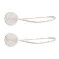 thumbnail image 1 of Hebillas de cortina redondas trenzadas breves, cortinas magnéticas, corbata, corbata, soporte 1 par Jumpingount JJ15016-05, 1 of 3