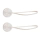 thumbnail image 1 of Hebillas de cortina redondas trenzadas breves, cortinas magnéticas, corbata, corbata, soporte 1 par Scienceny JJ15016-05, 1 of 3