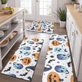 thumbnail image 2 of Colorful Pumpkin Halloween Pattern Kitchen Rugs Sets Of 3,Kitchen Runner Rugs Non Skid Washable,Decorative Kitchen Floor Mats for Kitchen,Sink,Laundry,17"x30"+ 17"x47" + 17"x59", 2 of 6