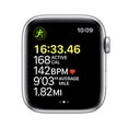 thumbnail image 3 of Apple Watch SE (GPS, 44mm) - Silver Aluminium Case with Abyss Blue Sport Band - Regular, 3 of 5