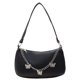 thumbnail image 2 of Bolsos de hombro con cadena de mariposa para mujer carteras pequeñas Ehuebsd informales de Color puro elegantes bolsos Hobo de cuero PU, 2 of 9