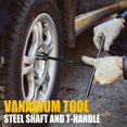 thumbnail image 2 of pgroup T-Handle Metric Socket Wrench Set 6-Point (6mm-19mm) Chrome Vanadium Steel, 2 of 8