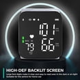 thumbnail image 3 of Wrist Blood Pressure Monitor,Blood Pressure Monitors for Home Use 2X90Reading Memory Large LED Screen Automatic BP Monitor Rechargeable Blood Pressure, 3 of 5