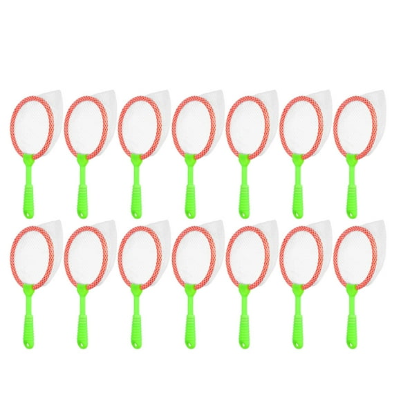 14 Pcs Filets de Pêche pour Enfants, Jouet de Pêche en Plein Air, Filet Attrape-Poisson (Couleur Aléatoire)