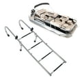 thumbnail image 4 of Boat Swim Ladder, Versatile 4 Steps Pontoon Boat Ladder  for Docks, 4 of 7