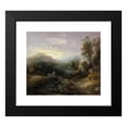 thumbnail image 2 of Thomas Gainsborough 17x15 Black Modern Framed Museum Art Print Titled - Mountain Landscape with Bridge (C. 1783-1784), 2 of 5