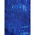 thumbnail image 4 of Fashion Womens Fringe Sequin Strap Backless 1920s Flapper Party Mini Dress, 4 of 5