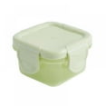 thumbnail image 1 of Dispensing fresh-keeping box, food-grade thickened sealed food box, bait fish medicine jewelry storage box, multi-color storage box - bud green, 1 of 5