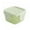 Green, variant on Dispensing fresh-keeping box, food-grade thickened sealed food box, bait fish medicine jewelry storage box, multi-color storage box - bud green
