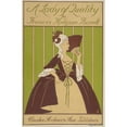 thumbnail image 2 of Anonymous 13x18 Black Ornate Wood Framed Double Matted Museum Art Print Titled - A Lady of Quality (1895 - 1911), 2 of 5