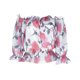 thumbnail image 3 of Pntutb Blusa suelta de manga corta con túnica fluida y cuello de hombro para mujer Pntutb Pntutb-5699, 3 of 4