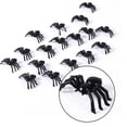 thumbnail image 5 of OTVIAP 50pcs 2cm Small Black Plastic Fake Spider Toys Funny Joke Prank Realistic Props,Plastic Spider,Black Plastic Black Spider, 5 of 7