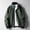 Green, variant on Jackets for Men Men's Spring & Autumn Casual Jacket Handsome Pilot Zipper Standing Collar Jacket, Mens Fall Clothes, Lightweight Jacket, Casual Jacket 1PC Jacket Black XL