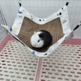 Small Animal Hammock Cooling Mat Summer Cooling Hamster Hammock for