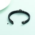 thumbnail image 6 of Cremation Ashes Jewellery Small Urns Bracelets Women Men Leather Bracelets, 6 of 7