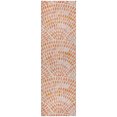 thumbnail image 2 of Addison Rugs Dream Shag Premium Machine Washable Transitional Dot Arches Peach Runner Rug, 2'3" x 7'6", 2 of 8