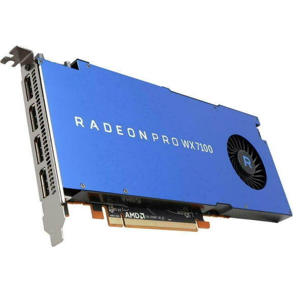 Radeon Pro WX 7100 100-505826 8GB 256-bit GDDR5 Workstation Video Card 908502-002 942630-