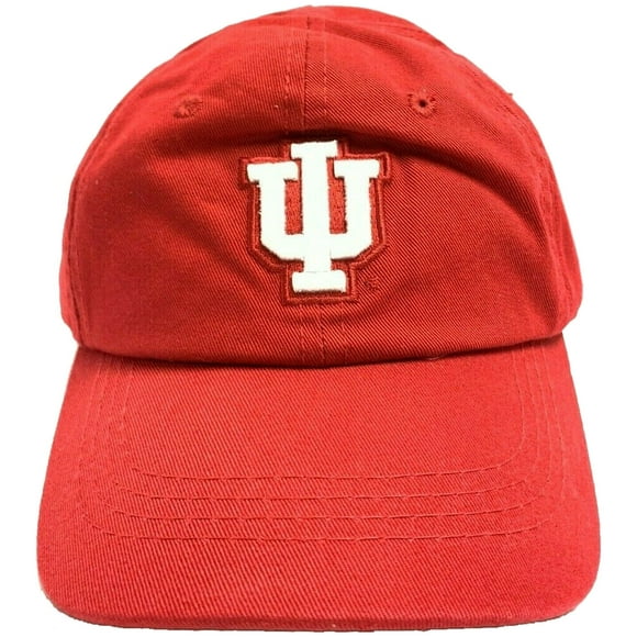 NCAA Chapeau de Jeu Youth-Fit Rouge Brodé by Signatures Indiana Hoosiers