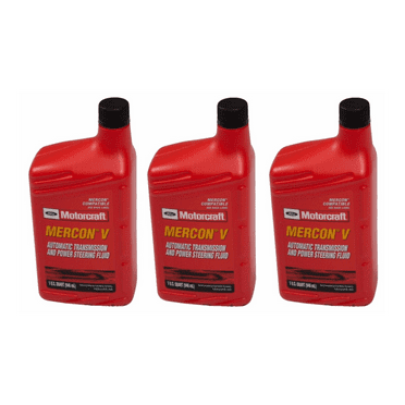 3 Qt. Genuine FORD Auto. Trans. & Power Steer Fluid MOTOTCRAFT XT5QMC MERCON V MPN #XT9QMM5