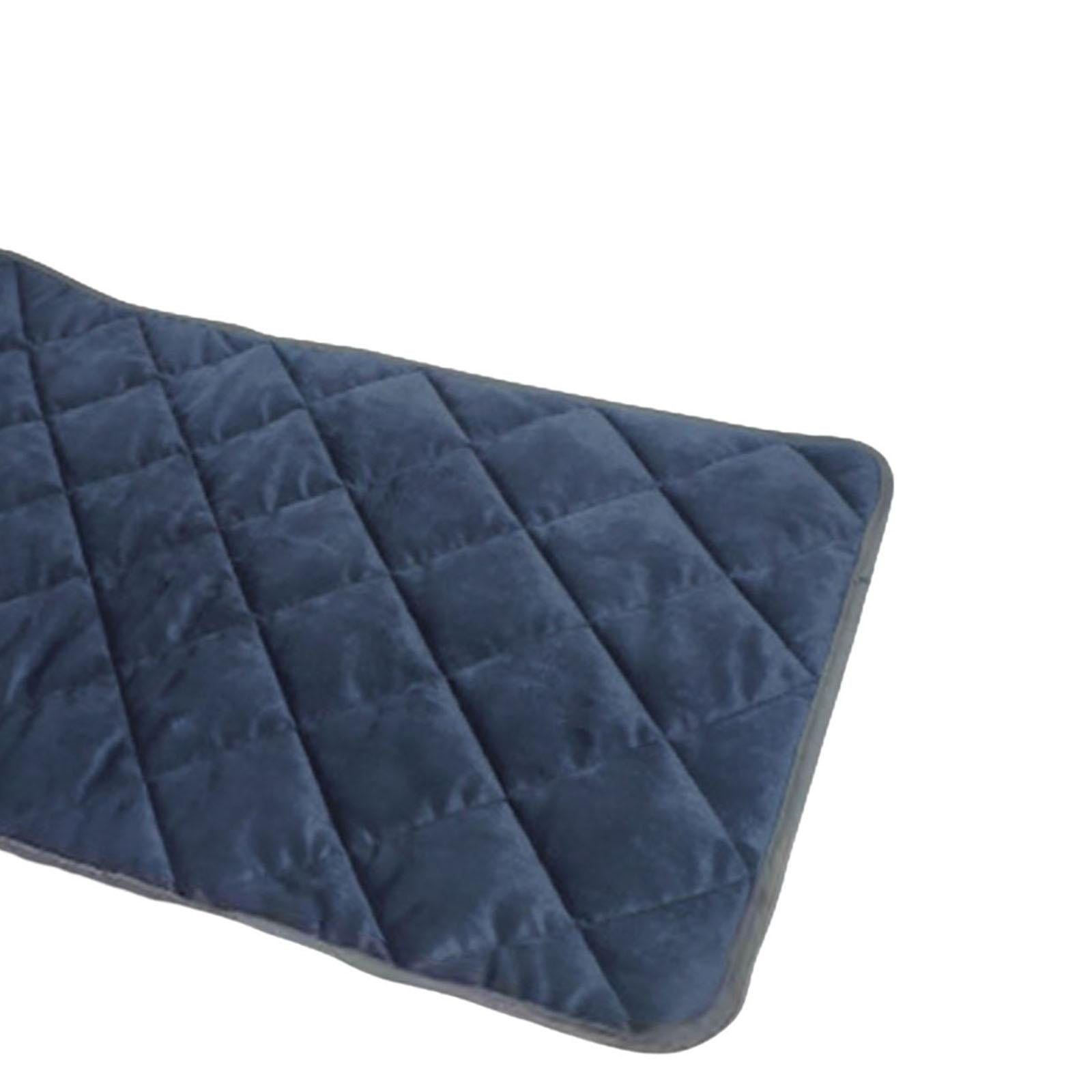 Self Warming Mat Cats Dog Sleeping Mat Washable Soft Self Heating Pets Pad Cushion Crate Blanket for Outdoor Puppy Animals Home Bedroom Blue 40x50cm