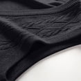 thumbnail image 3 of Men's Knit Sleeveless Vest for Casual Layering – Solid Color Cardigan-Style Vest for Everyday Wear, 3 of 7