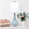 thumbnail image 4 of Lalia Home LHT-4005-LT Droplet Table Lamp with Fabric Shade, Light Blue, 4 of 6