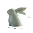 thumbnail image 2 of Clearance Bunny Decor Easter Mini Figurine Decoration PVC Pendant Watercolor Easter Decoration, 2 of 6