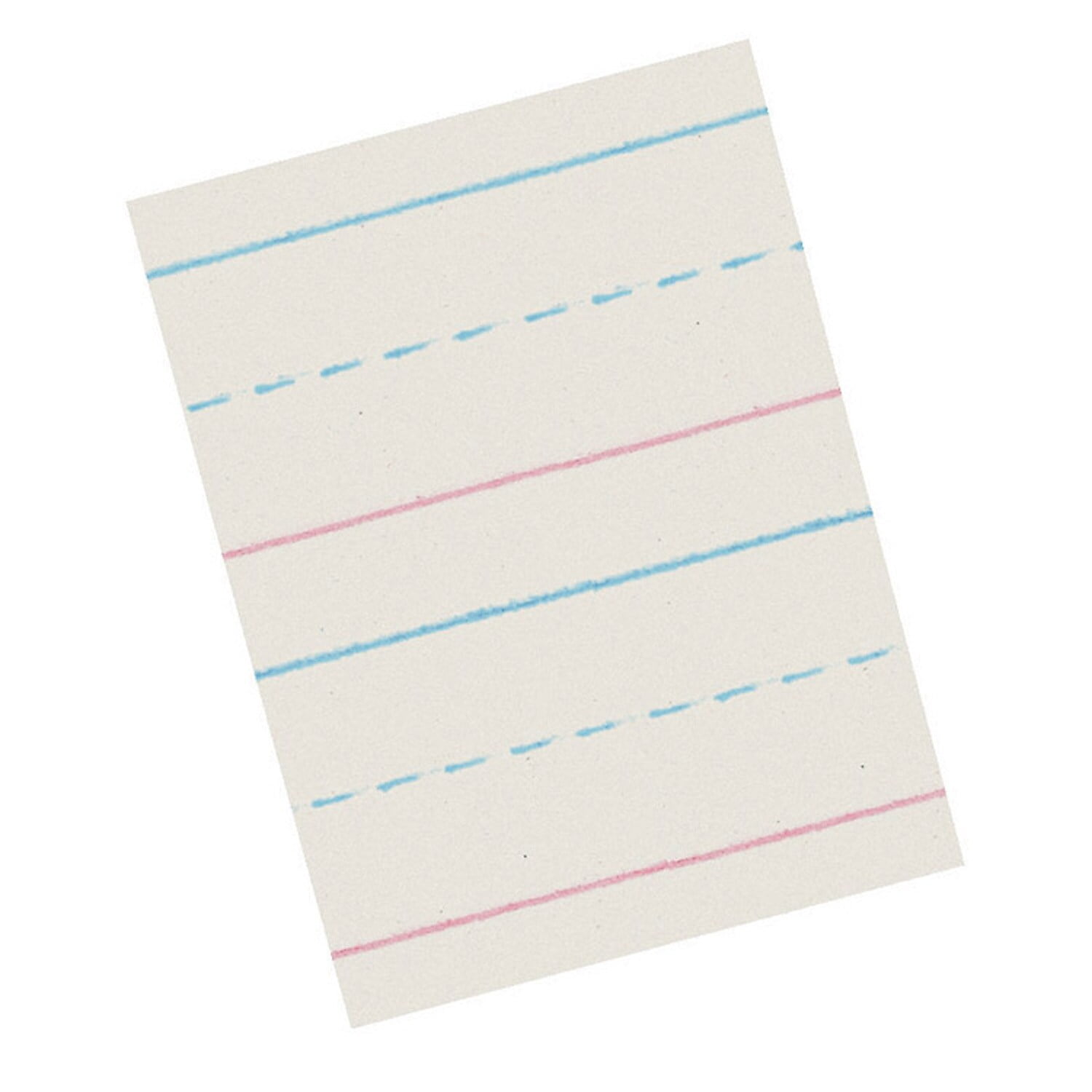 Zaner-Bloser Newsprint Handwriting Paper, Grade 1, 500 Sheets Per Pack, 3 Packs