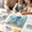 A#002, variant on Underwater Sea Creature Pearl Art DIY Kit, Complete Numbered Bead Painting Craft Set, Creative Holiday Gift for Adults Kids Crafters