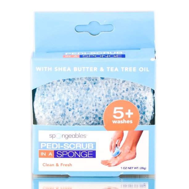 Spongeables 5+ PediScrub In A Sponge Clean / Fresh