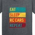 thumbnail image 4 of Inktastic Rc Racing Eat Sleep Rc Cars Repeat Youth T-Shirt, 4 of 5