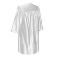 thumbnail image 3 of Endea Graduation Shiny White Graduation Cap and Gown for Preschool, 3 of 7